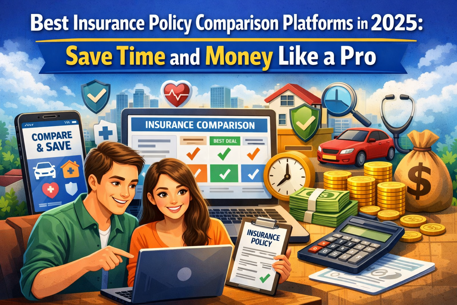 Best Insurance Policy Comparison Platforms in 2025: Save Time and Money Like a Pro