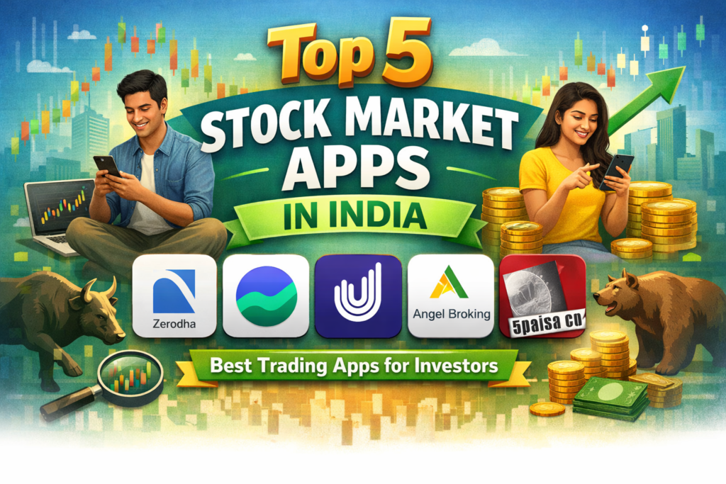Top 5 stock market apps in India