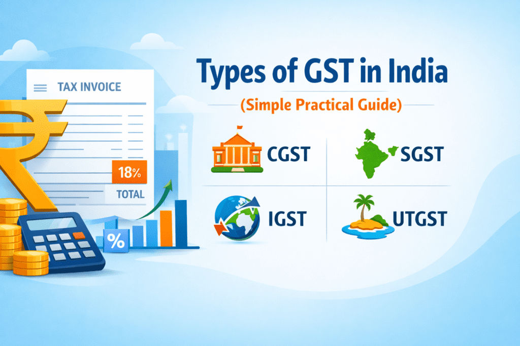 How Many Types of GST Are There in India? (Simple Practical Guide)