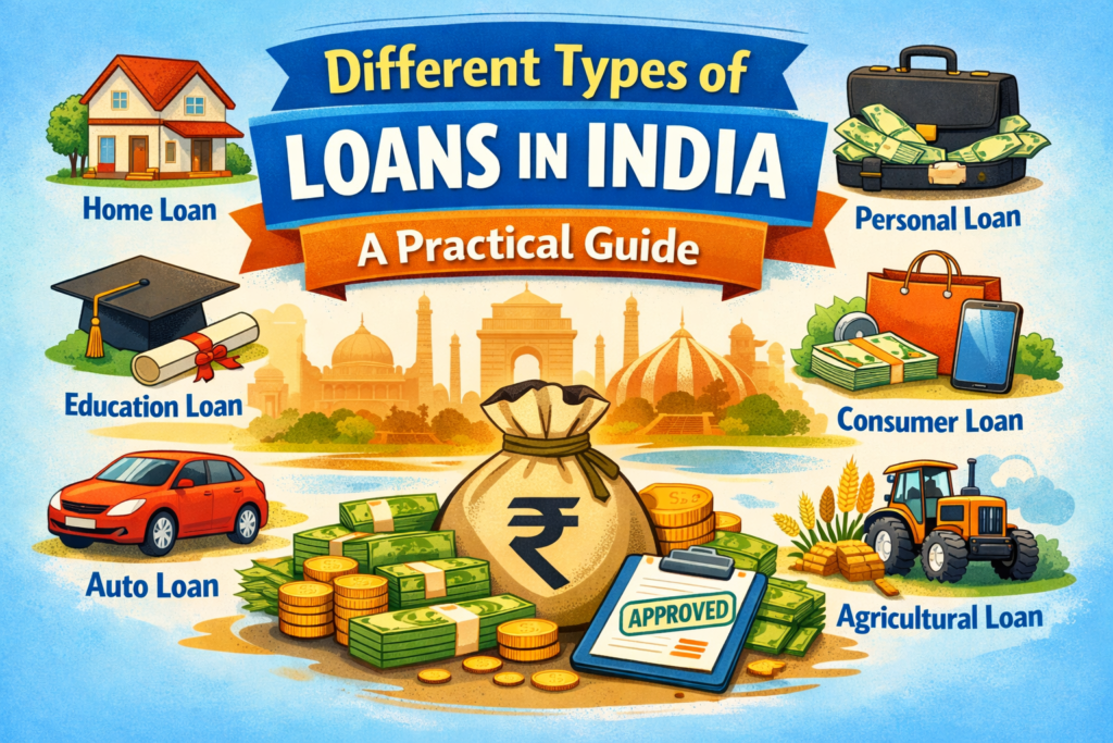 different types of loans in india