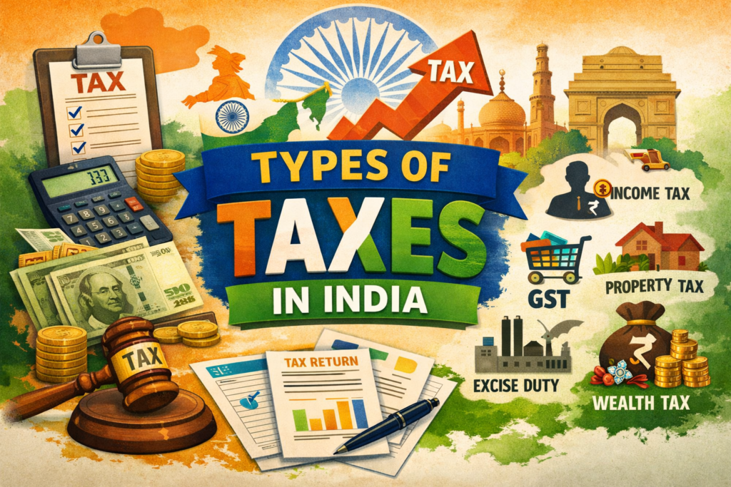 different types of tax in india