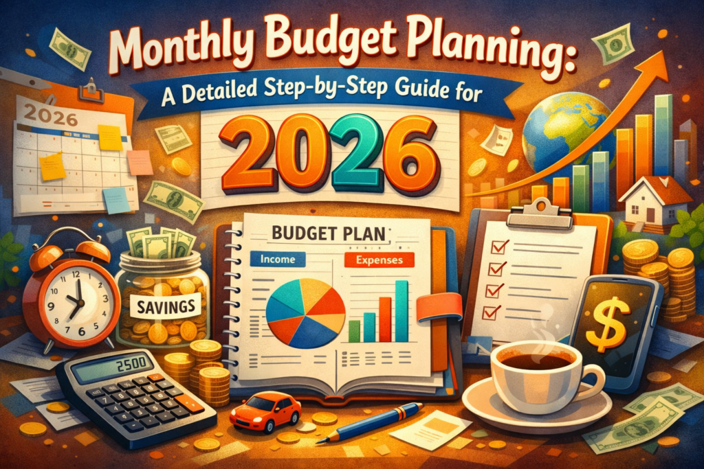 Monthly Budget Planning: A Detailed Step-by-Step Guide for 2026
