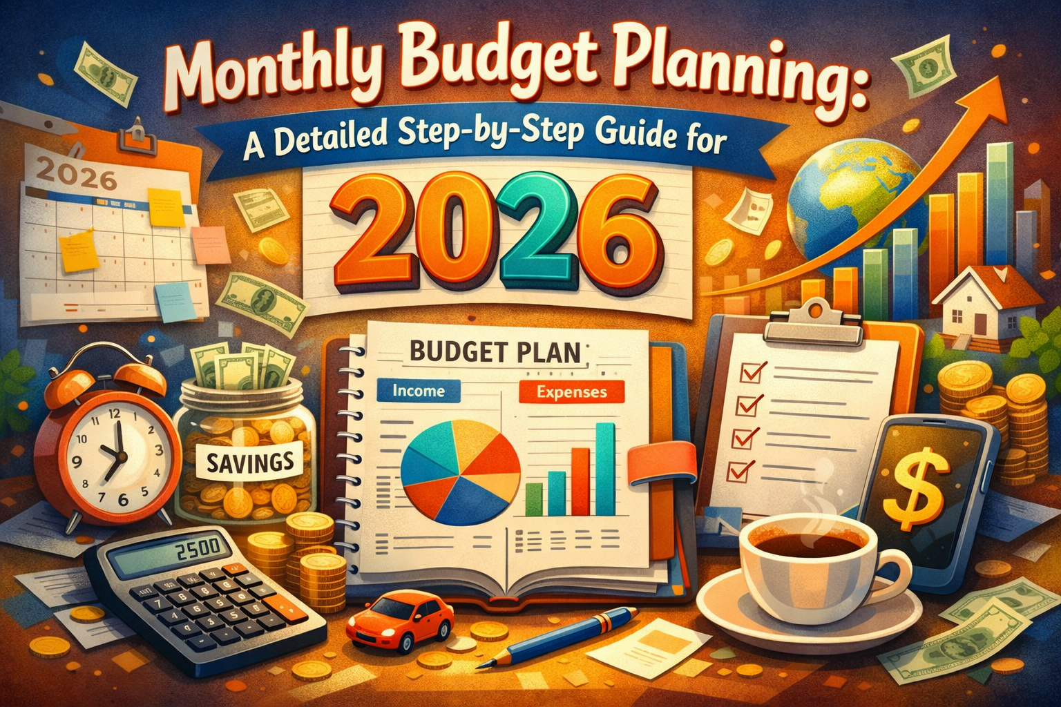Monthly Budget Planning: A Detailed Step-by-Step Guide for 2026