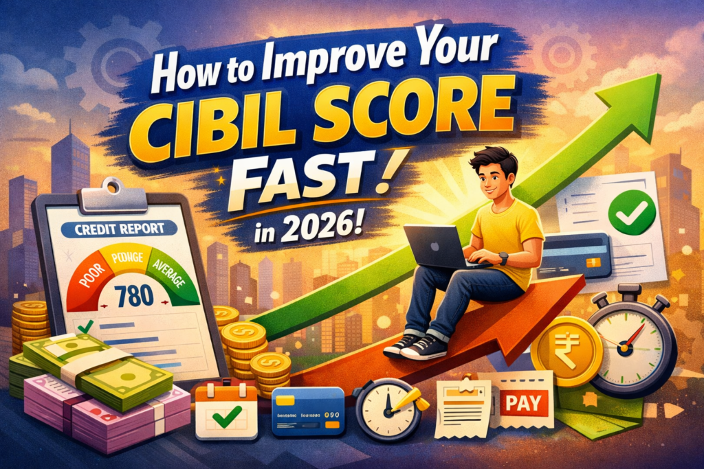 How can I improve my CIBIL score fast? 2026