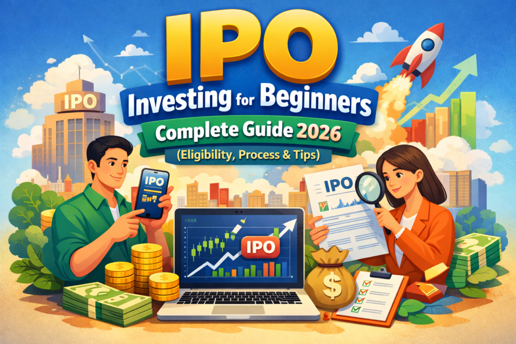 IPO Investing for Beginners: Complete Guide 2026 (Eligibility, Process & Tips)