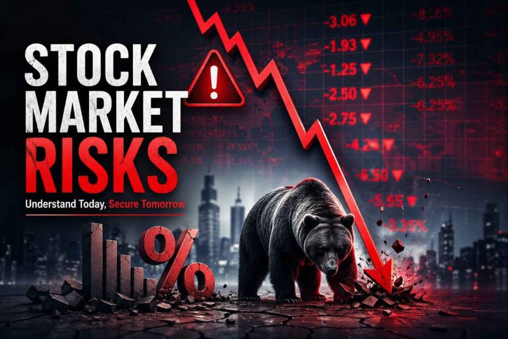 Stock Market Risks for beginners explained In Hindi 2026